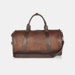 Brown holdall bag