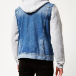 Hoodie denim jacket